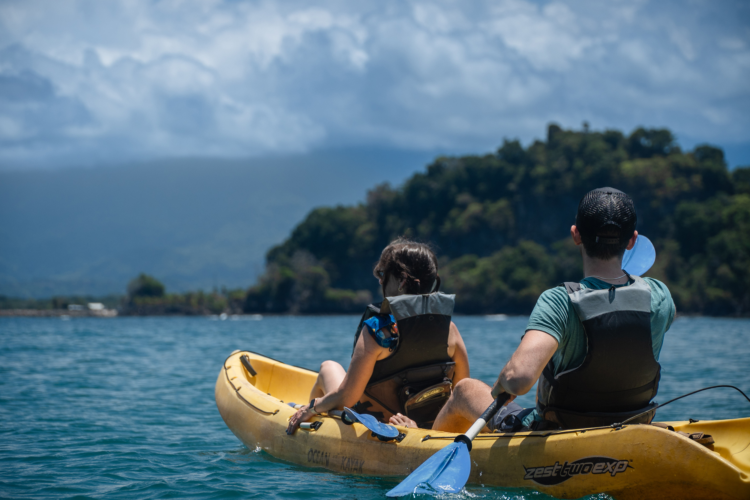 Ocean kayaking and snorkeling Manuel Antonio